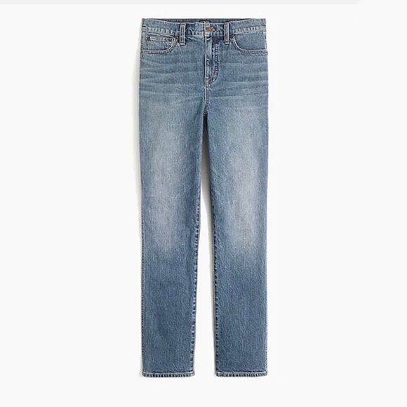 J.Crew • High-Rise Classic Vintage Straight Leg Jean in All-Day Stretch, Size 26 - Picture 1 of 10